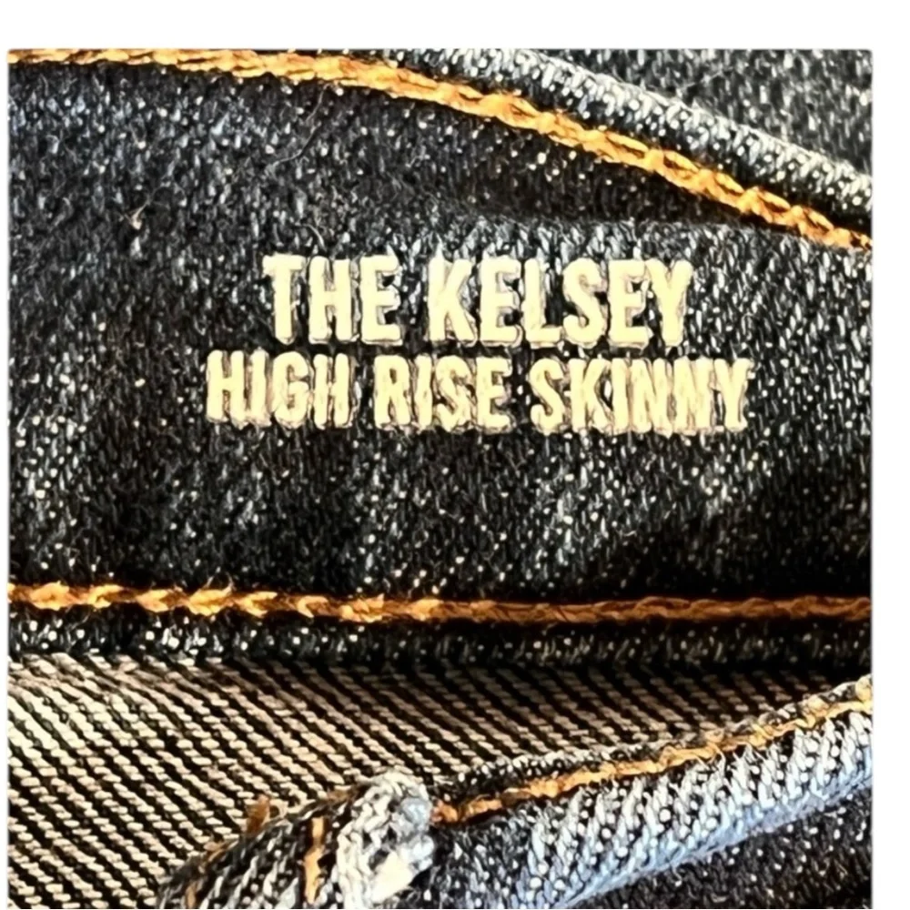 Kensie Jeans Vintage Luxe The‎ Kelsie Highrise Skinny, Blue, Size 6/28